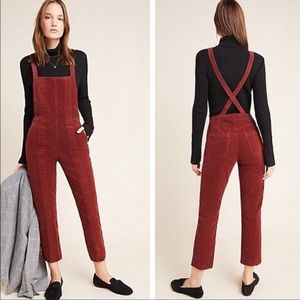 New with Tags AG Isabelle paneled corduroy overall